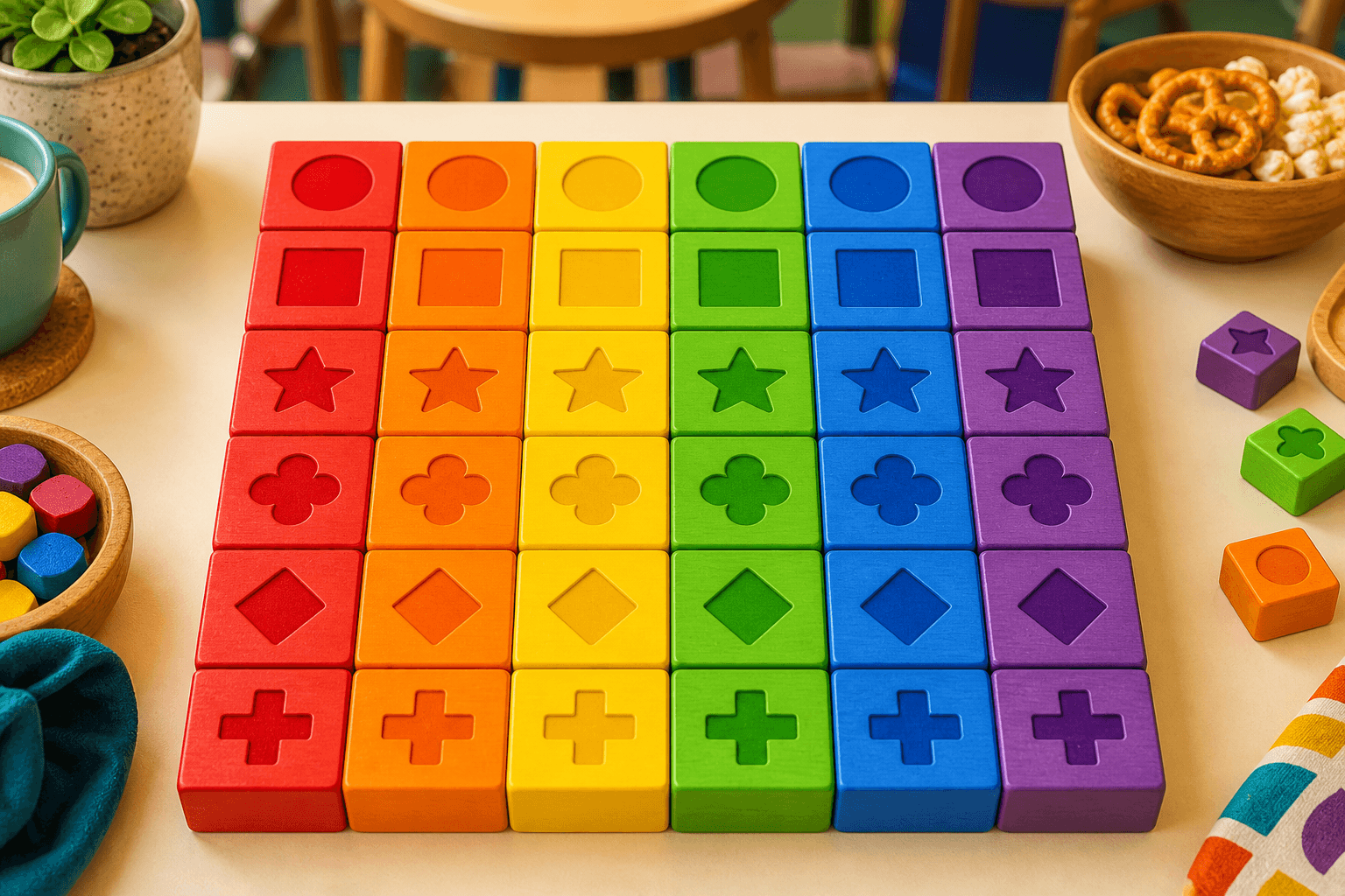Qwirkle table
