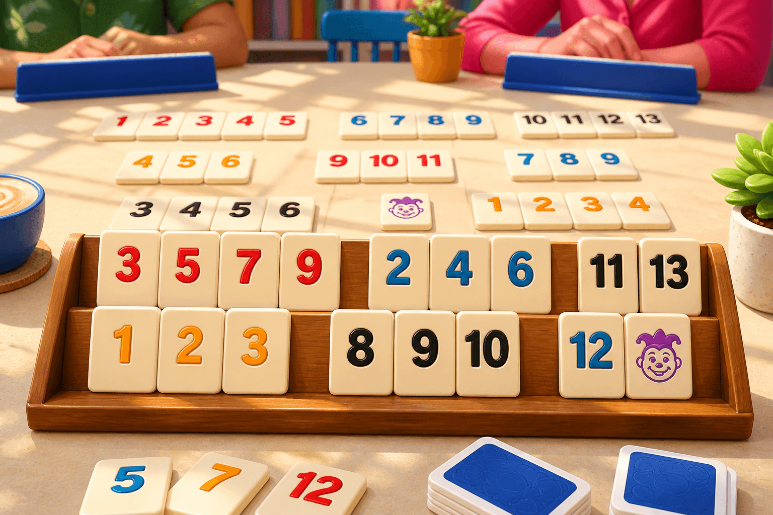 Rummikub table